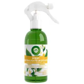 AIR WICK Neutralisateur D'Odeur Spray Frais Et Agréable Rosée Du Matin & Jasmin Blanc 237ml
