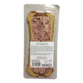 MAISON MONTERRAT Pâté en croute aux morilles et champignons noirs 2x140g