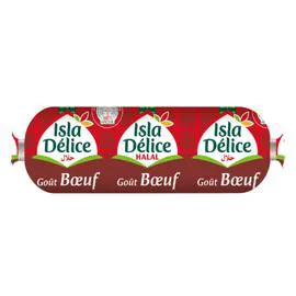 ISLA DÉLICE Saucisson gout boeuf Halal 230g