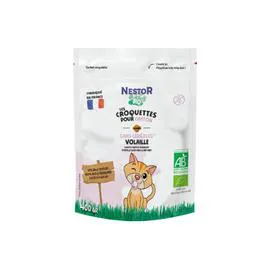 NESTOR BIO Croquettes pour chaton volaille Bio 400g