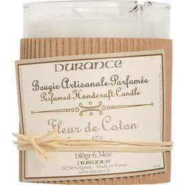 MONOPRIX MAISON DuranceBougie Artisanale Parfumée Fleurs De Coton 180g l'unité