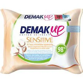 DEMAK'UP Lingettes Sensitive à l'eau micellaire apaisante x23 