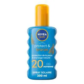 NIVEA SUN Crème solaire protection & bronze SPF20 200ml