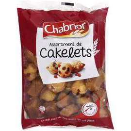 CHABRIOR Assortiment de Cakelets 450g