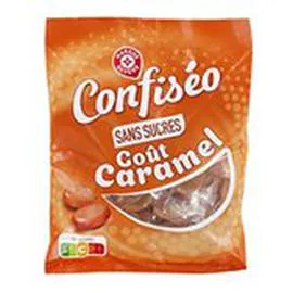 MARQUE REPÈRE, CONFISÉO Bonbons Durs caramel 120g