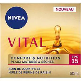 NIVEA Soin jour anti-âge FPS15 Peaux matures et sèches 50ml