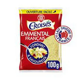 MARQUE REPÈRE, LES CROISÉS Fromage Emmental Râpé 29% MG 100g