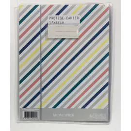 MONOPRIX Monoprix Maison Protège cahier transparent 17x22cm l'unité