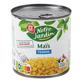 MARQUE REPÈRE, NOTRE JARDIN Maïs Tendre 285g
