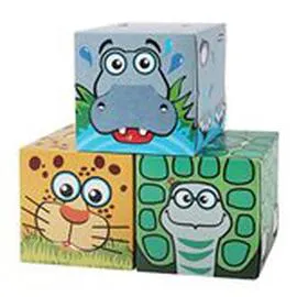 MARQUE REPÈRE, CARESSE Mouchoirs blancs 3 plis Boîte déco kid mouch papier x60 x60