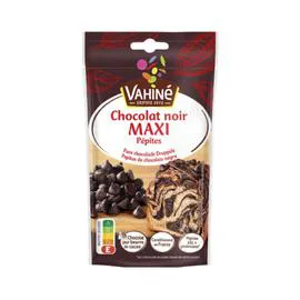 VAHINÉ Maxi pépites de chocolat noir 100g
