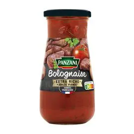 PANZANI Sauce Bolognaise extra riche 400g