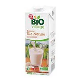 MARQUE REPÈRE, BIO VILLAGE Boisson Riz Nature 1l