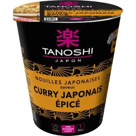TANOSHI Nouilles curry épicé 65g