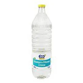 ECO+ Vinaigre d'alcool cristal Vinaigre blanc 1,5l