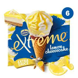 NESTLÉ, EXTRÊME Glace Cône Lemon Cheesecake EXTREME 426g