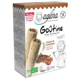 AGLINA Aglina Goûtine Cacao & Noisette Sans Gluten Bio 125g