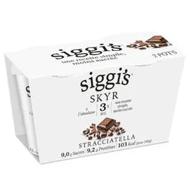 SIGGI'S Skyr straciatella 3%mg 2x140g
