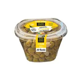 TROPIC APÉRO Olives vertes dénoyautées à l'Italienne ail basilic 400g