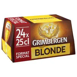 GRIMBERGEN Bière blonde 24x25cl