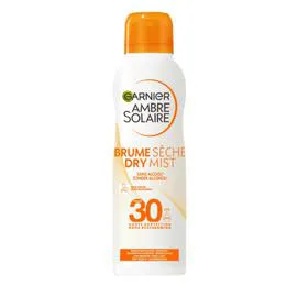 GARNIER, AMBRE SOLAIRE Protection Solaire Spf30 Brume Sèche 200ml