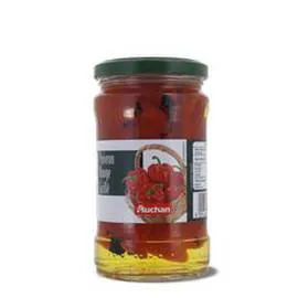 AUCHAN Poivrons rouges grillés 280g