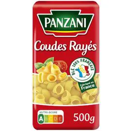 PANZANI Pâtes coudes rayés 500g