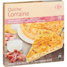 CARREFOUR Quiche lorraine 400g