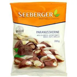 SEEBERGER Fruits secs noix du Brésil décortiquées 200g