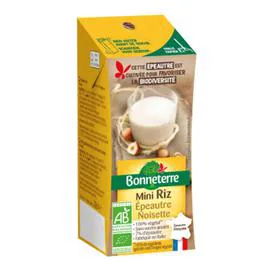 BONNETERRE Boisson Riz Epeautre Noisette  Bio 200ml
