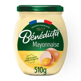 BÉNÉDICTA Mayonnaise nature 510g