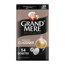 GRAND'MÈRE Café dosettes compatibles Senseo classique x54 356g
