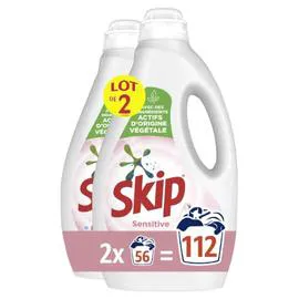 SKIP Lessive Liquide Sensitive 2x5,52l