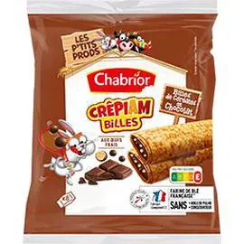 CHABRIOR Crêpe Crêpiam billes de céréales et chocolat 256g