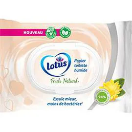 LOTUS Papier toilette humide Fresh Natural x42