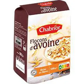 CHABRIOR Flocons d'avoine 500g
