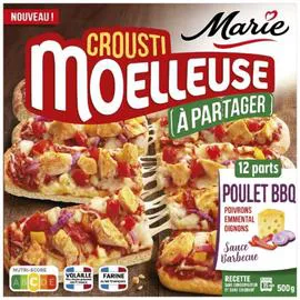 BBQ MARIE Pizza Poulet 500g
