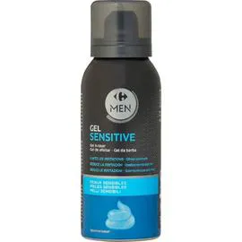 CARREFOUR Gel à raser peaux sensibles 75ml