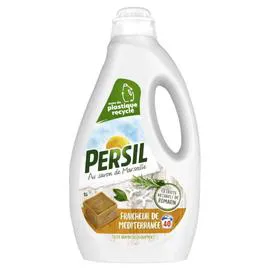 PERSIL Lessive Liquide Fraîcheur De Méditerranée Aux Extraits Naturels De Romarin 1,8l