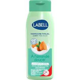 LABELL Shampooing familial 2 en 1 très doux à l'amande douce 400ml