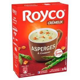 ROYCO Soupe déshydratée asperges croûtons 4x20cl