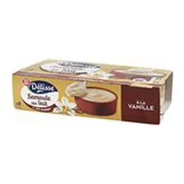 MARQUE REPÈRE, DÉLISSE Semoule au lait Vanille 8x115g