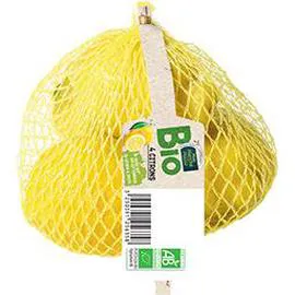 MON MARCHÉ PLAISIR Citrons bio x4