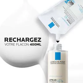 LA ROCHE-POSAY Libikar Syndet AP+ Crème Lavante Relipidante Eco Recharge 400ml