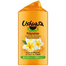 USHUAÏA Gel Douche Ensoleillant Monoï & Fleur de Tiaré 300ml