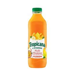 TROPICANA Jus de fruits Multivitaminés Essentiels 1l