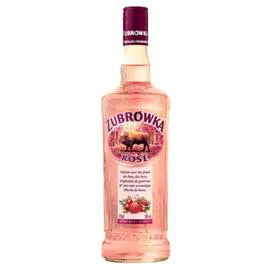 ZUBROWKA Vodka rosé extrait naturel de fruit 70cl