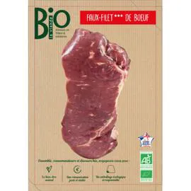 COMPTOIR DES VIANDES BIO Bio La Viande Faux Filet De Boeuf X1 200g