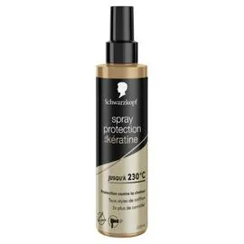 SCHWARZKOPF Spray Protection Capillaire Thermoprotecteur 230C° Kératine 200ml