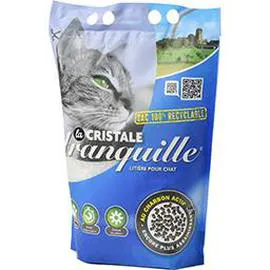 TRANQUILLE Litière cristale charbon actif 4l
